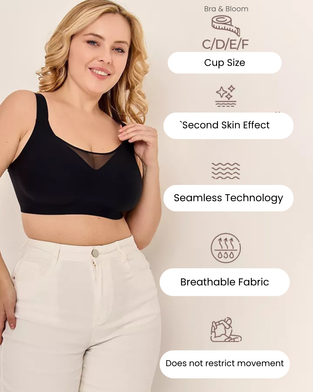 PureEase® | The Uncompromised Comfort Bra